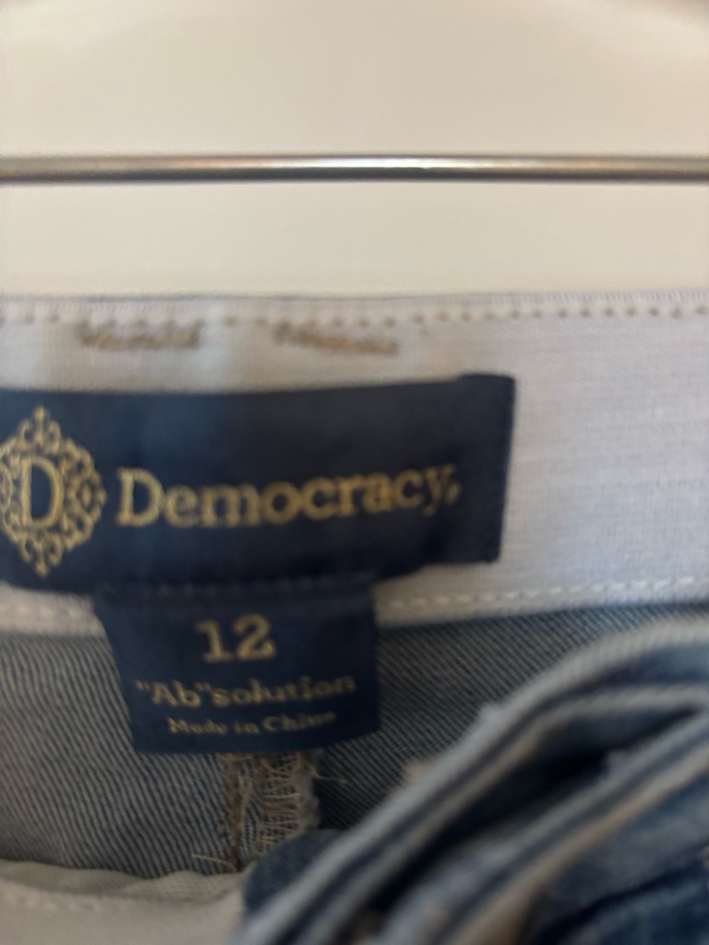Democracy Light Blue Flared Jeans - Picture 3 of 3